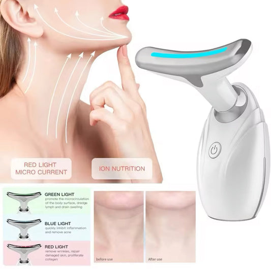 ANTI WRINKLE NECK & FACE SKIN LIFTING & TIGHTENING MASSAGER DEVICE